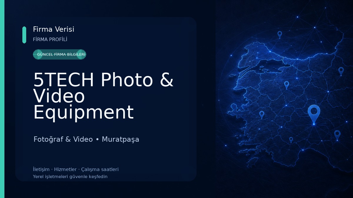 5TECH Photo & Video Equipment Fotoğraf & Video