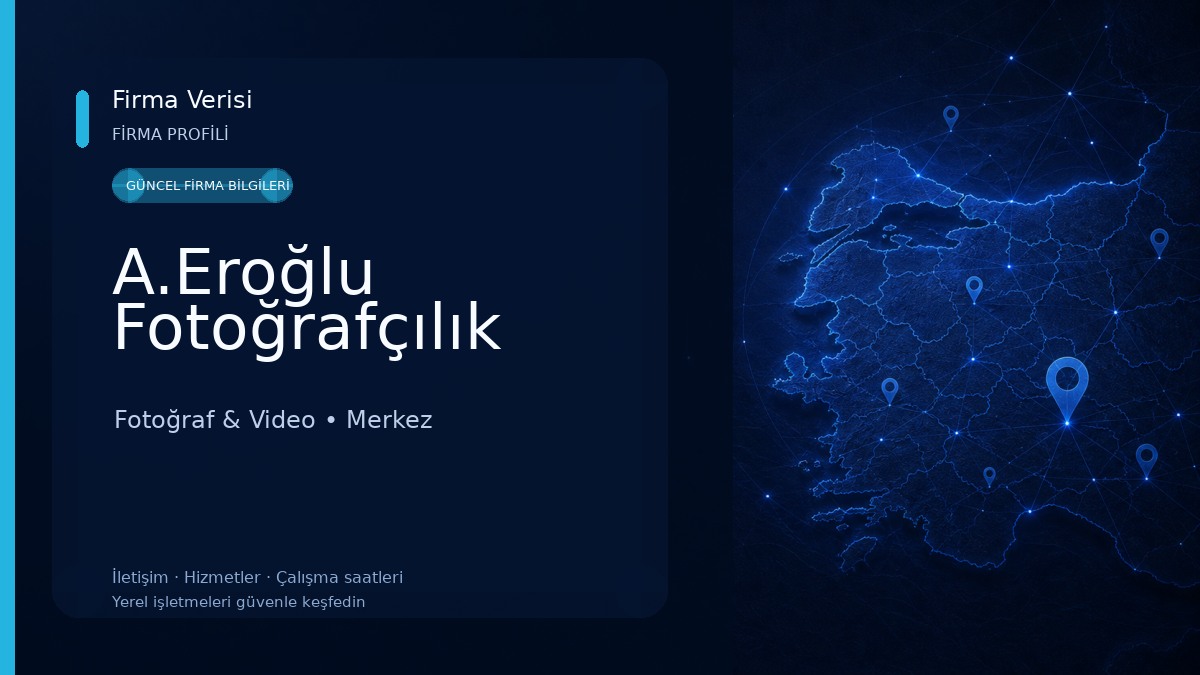 A.Eroğlu Fotoğrafçılık 