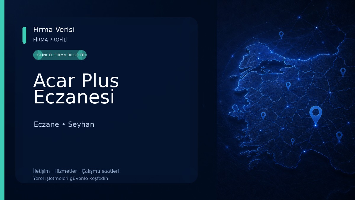 Acar Plus Eczanesi Eczane