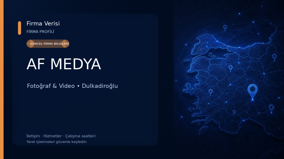 AF MEDYA Fotoğraf & Video