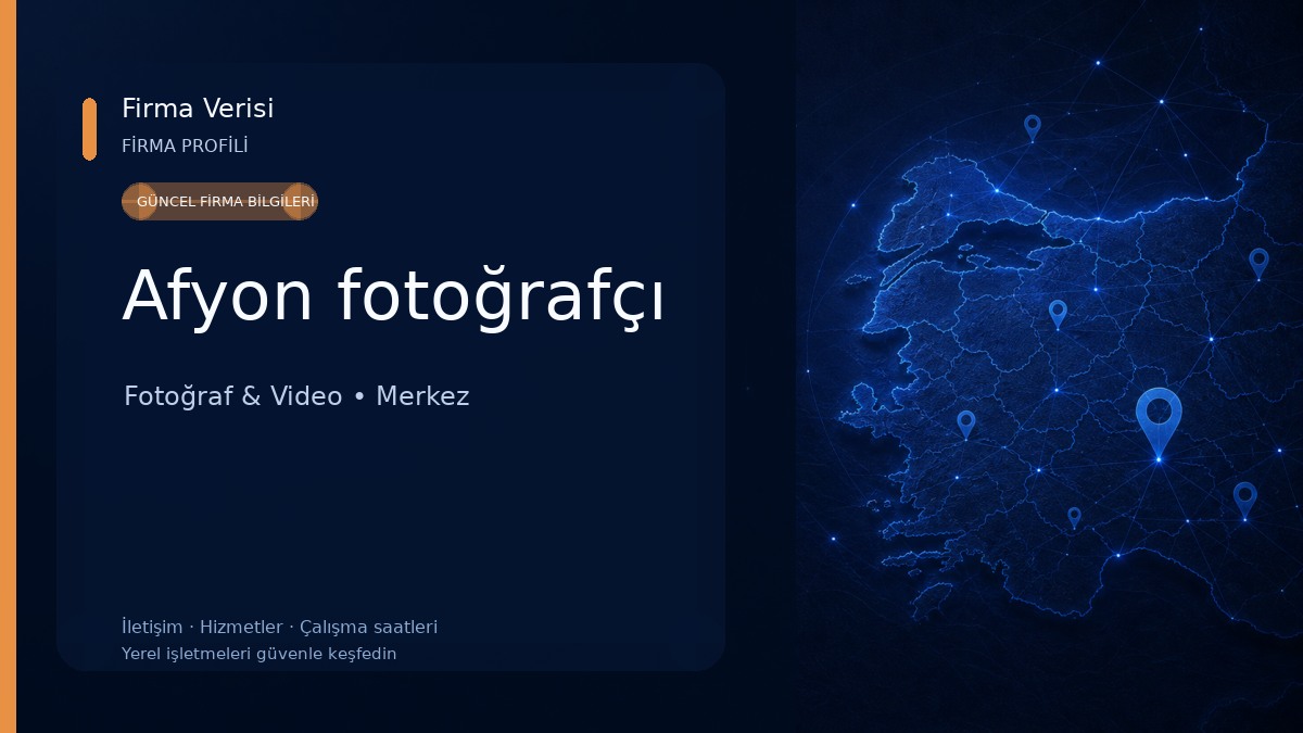 Afyon fotoğrafçı Fotoğraf & Video