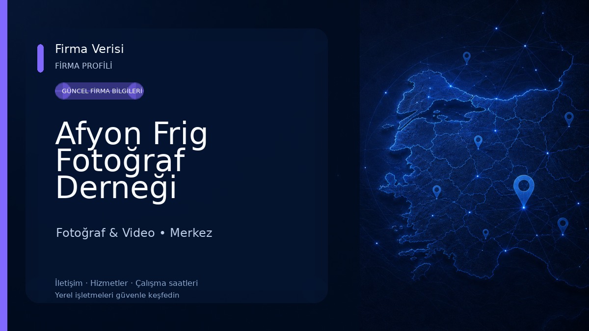Afyon Frig Fotoğraf Derneği Fotoğraf & Video