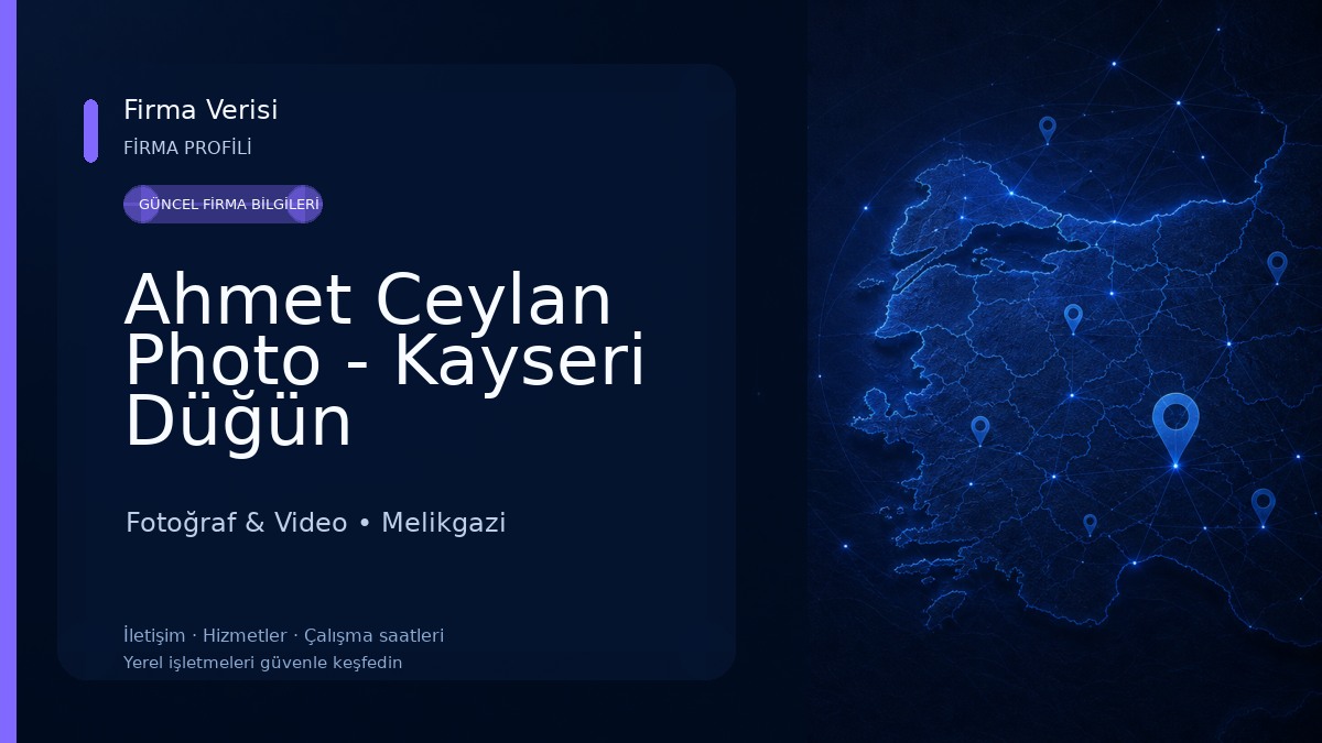 Ahmet Ceylan Photo - Kayseri Düğün Fotoğrafçısı Fotoğraf & Video