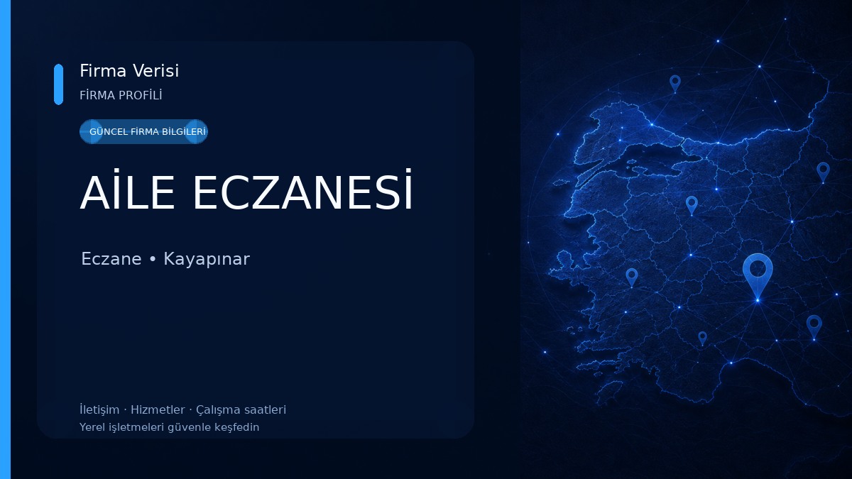 AİLE ECZANESİ Eczane