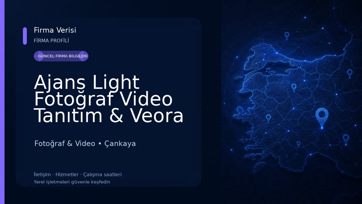 Ajans Light Fotoğraf Video Tanıtım & Veora Wedding Fotoğraf & Video