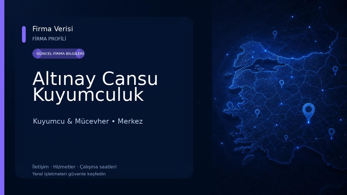 Altınay Cansu Kuyumculuk Kuyumcu & Mücevher