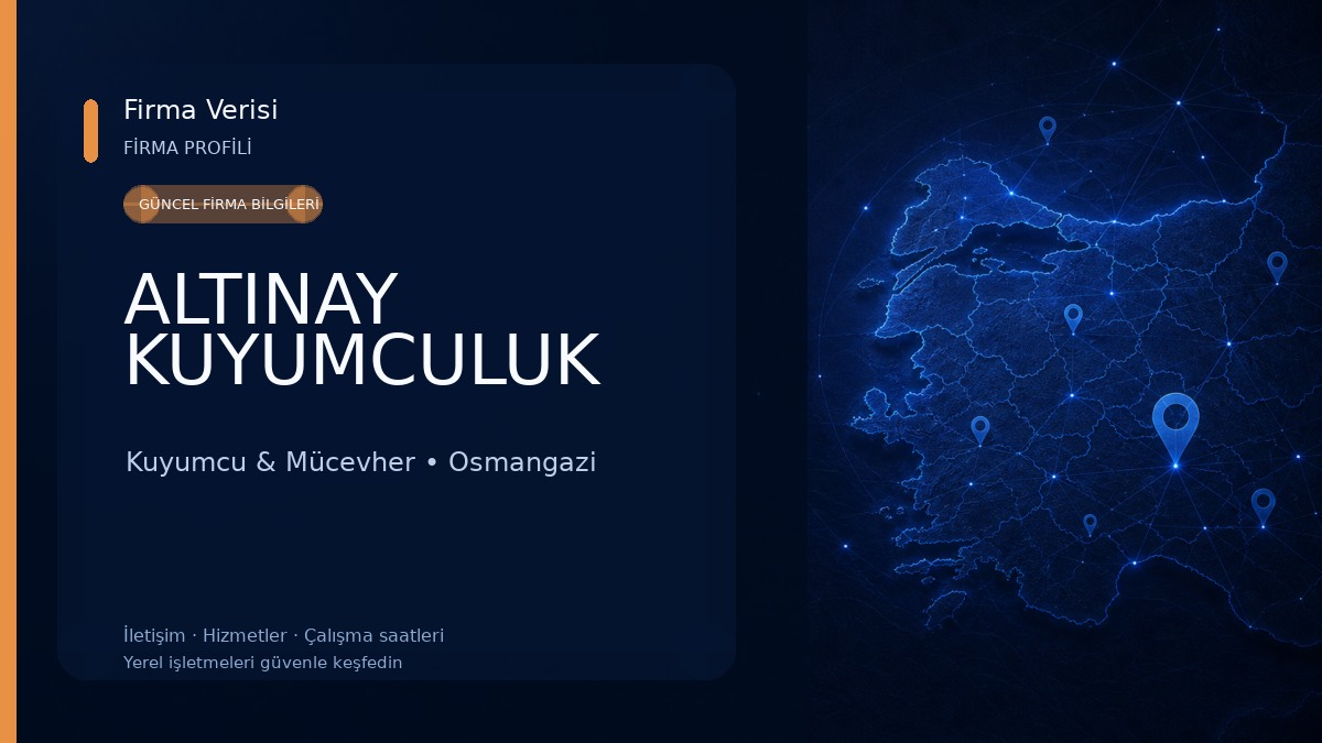 ALTINAY KUYUMCULUK Kuyumcu & Mücevher