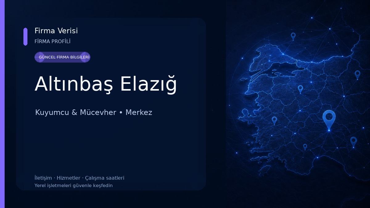 Altınbaş Elazığ Kuyumcu & Mücevher