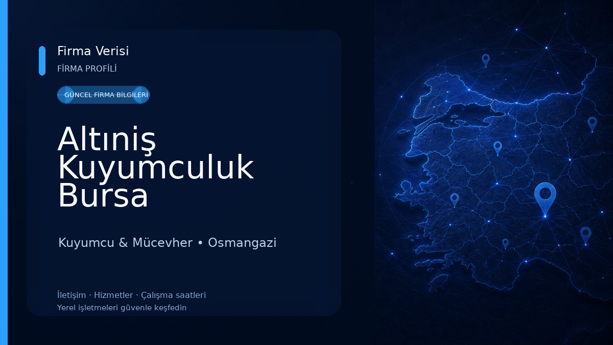Altıniş Kuyumculuk Bursa Kuyumcu & Mücevher