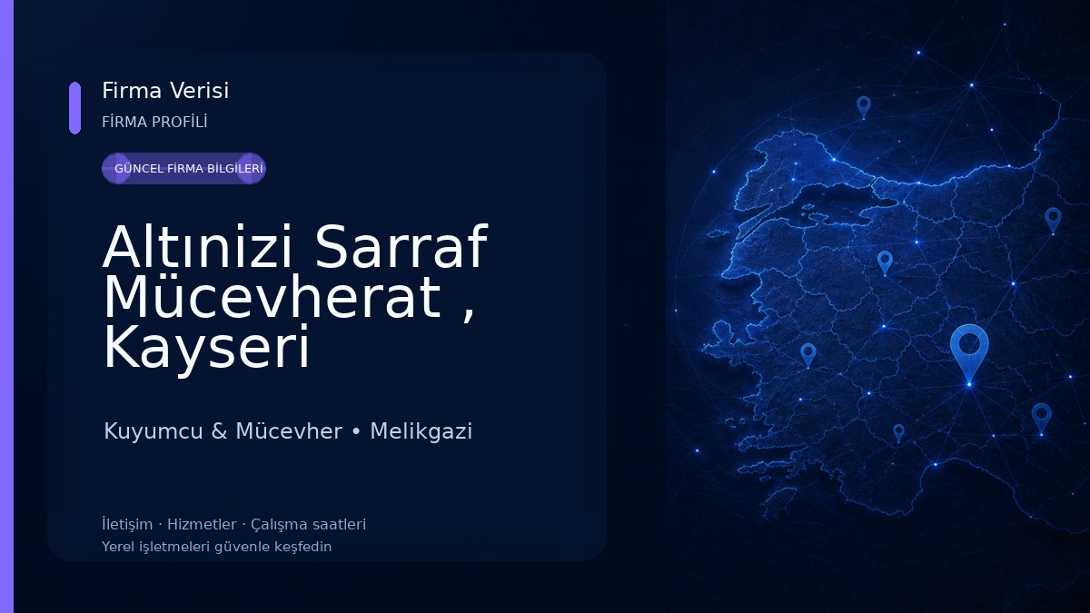 Altınizi Sarraf Mücevherat , Kayseri 