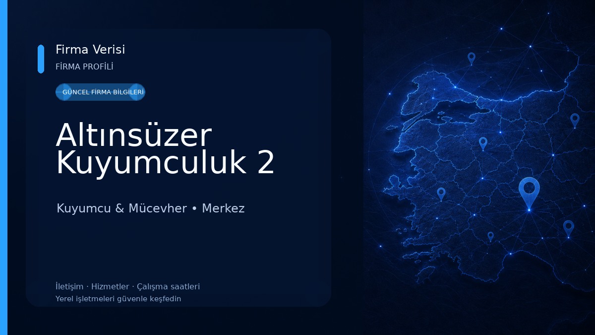Altınsüzer Kuyumculuk 2 