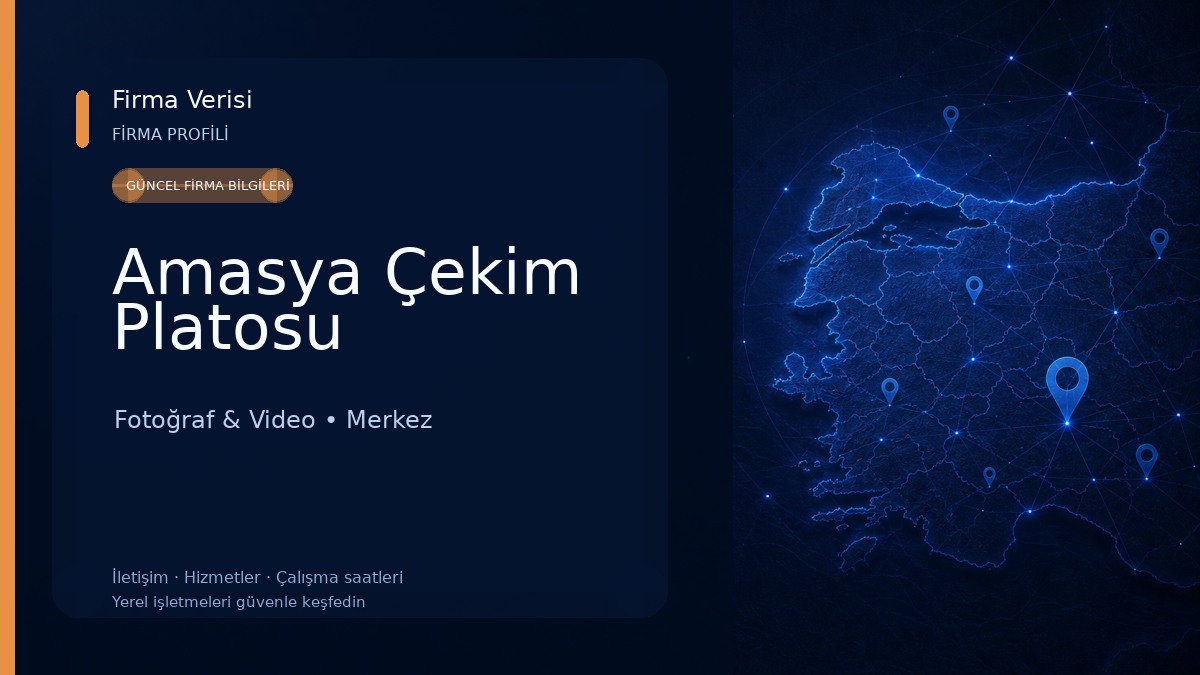 Amasya Çekim Platosu 