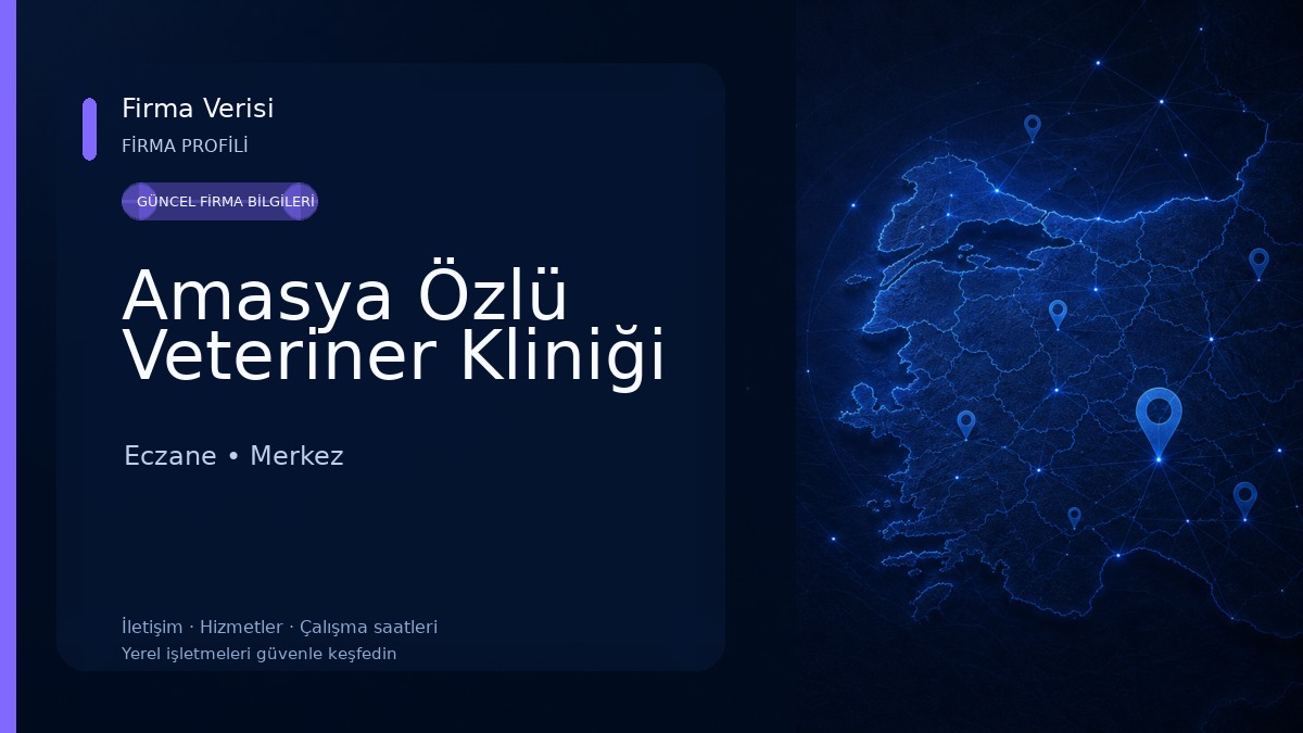 Amasya Özlü Veteriner Kliniği