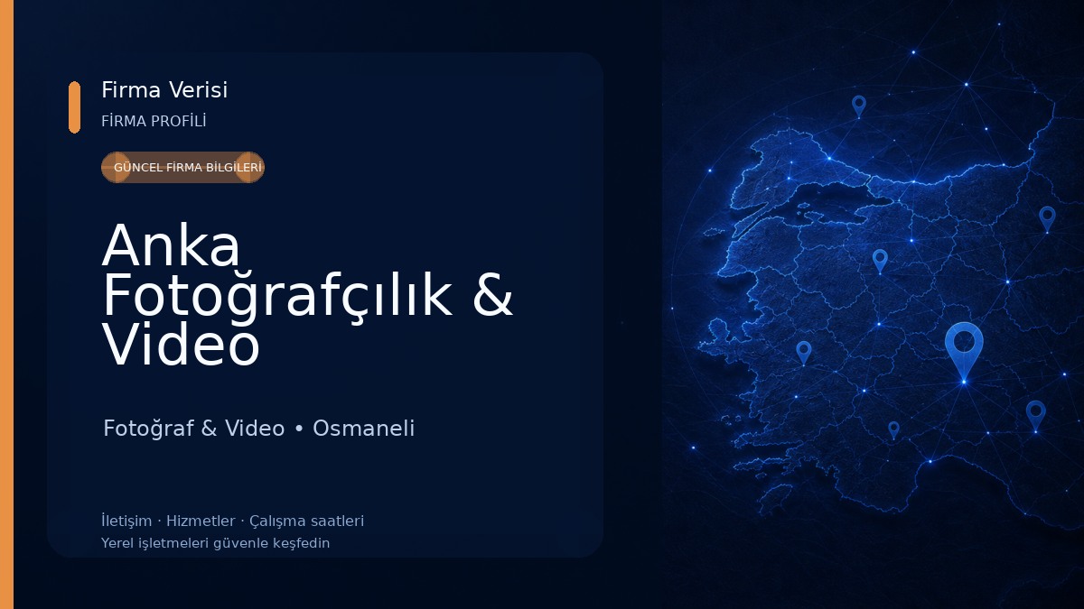Anka Fotoğrafçılık & Video Fotoğraf & Video