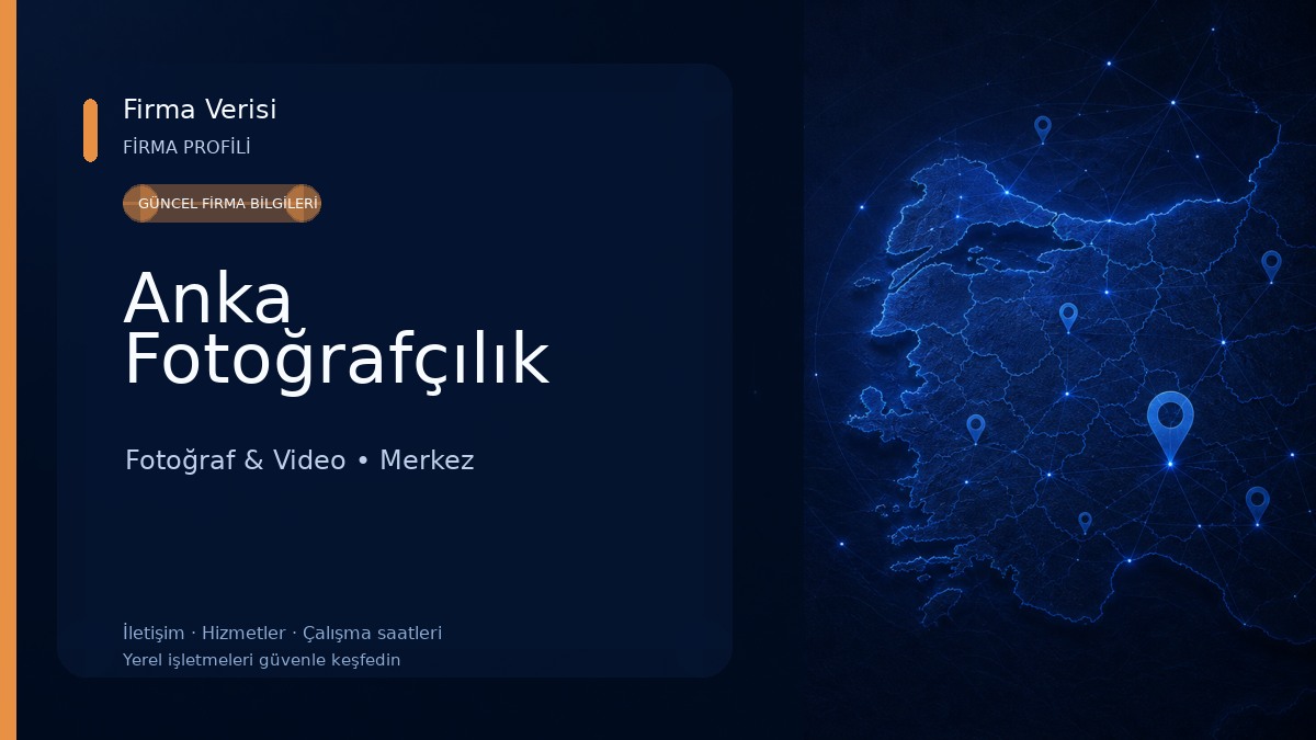 Anka Fotoğrafçılık 