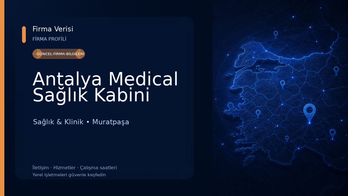 Antalya Medical Sağlık Kabini Sağlık & Klinik