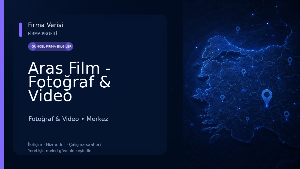 Aras Film - Fotoğraf & Video 