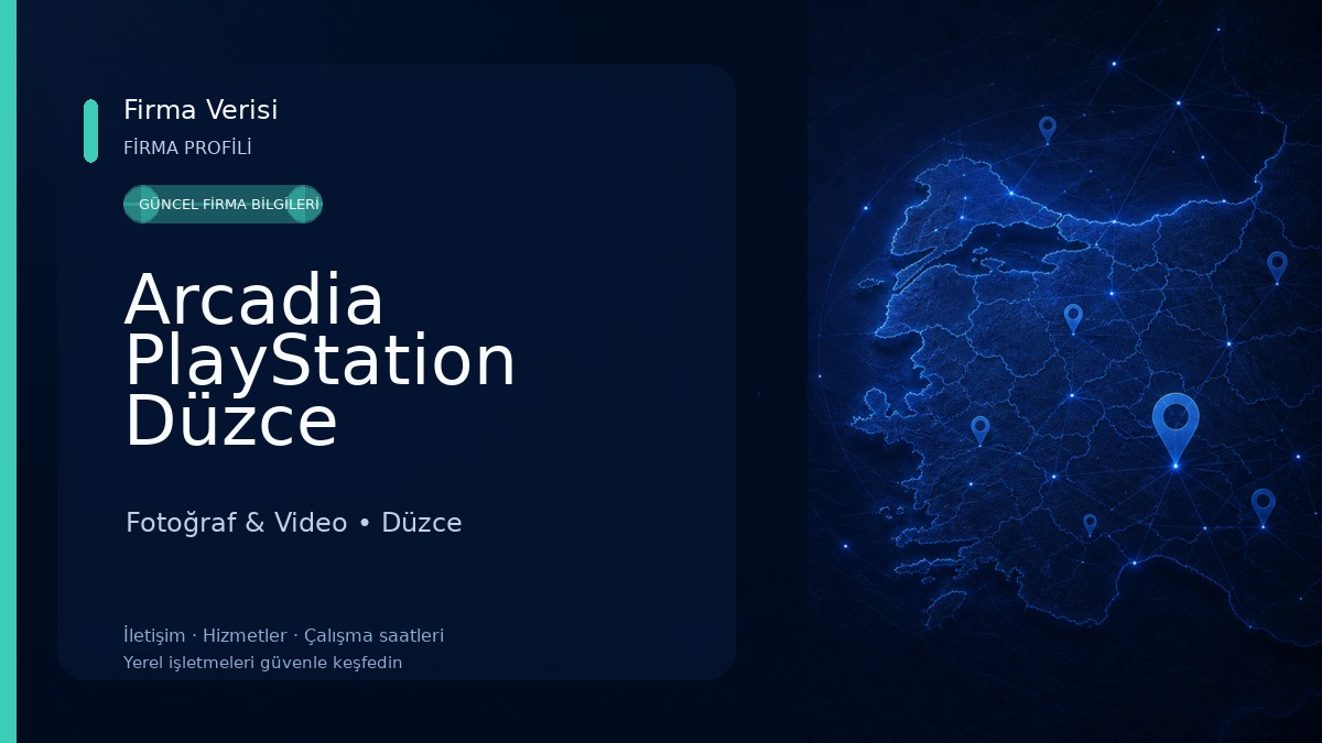 Arcadia PlayStation Düzce 