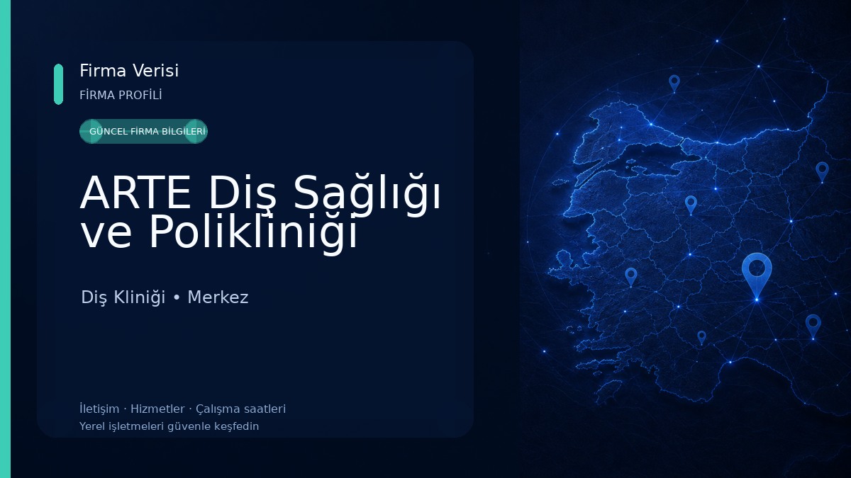 ARTE Diş Sağlığı ve Polikliniği 
