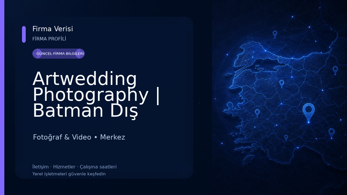 Artwedding Photography | Batman Dış Çekim Fotoğrafçısı 