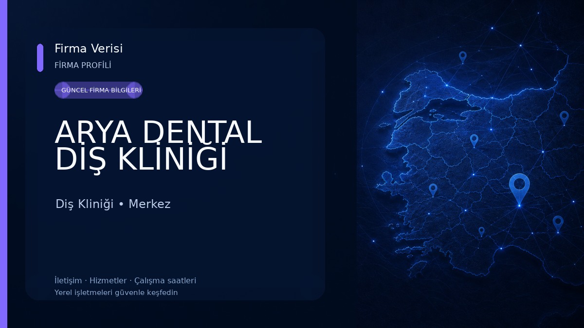 ARYA DENTAL DİŞ KLİNİĞİ Diş Kliniği