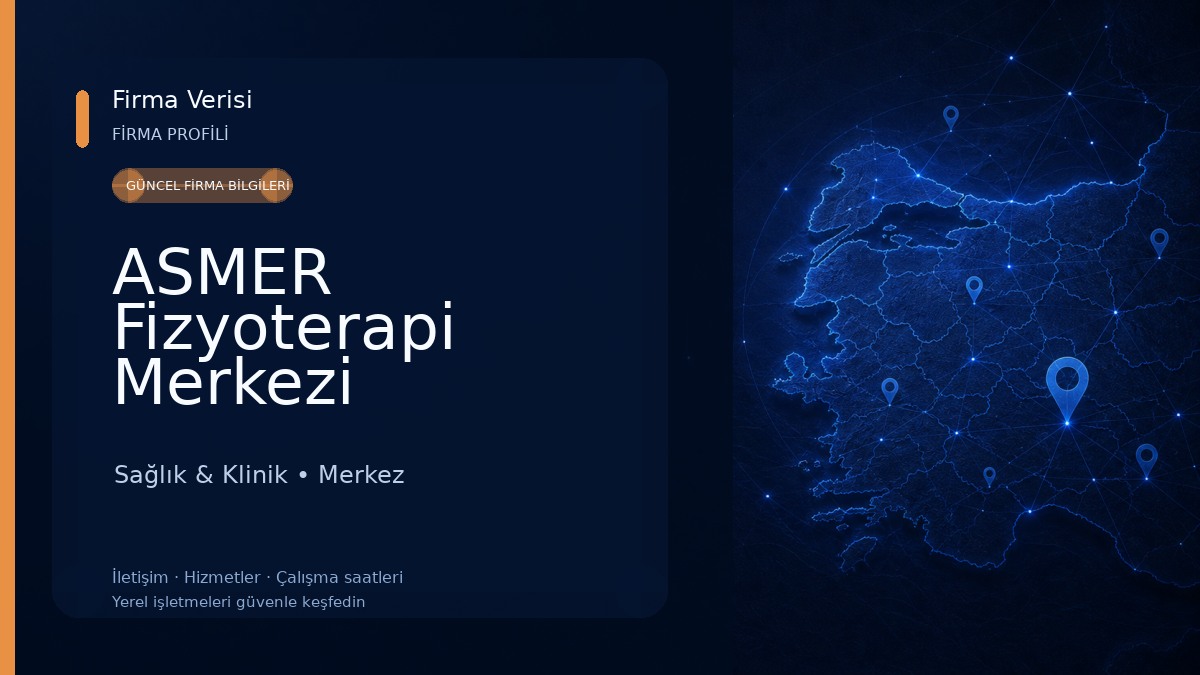 ASMER Fizyoterapi Merkezi 