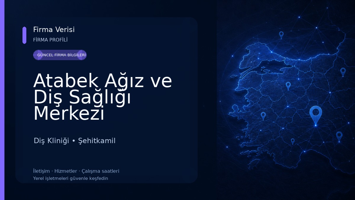 Atabek Ağız ve Diş Sağlığı Merkezi Diş Kliniği