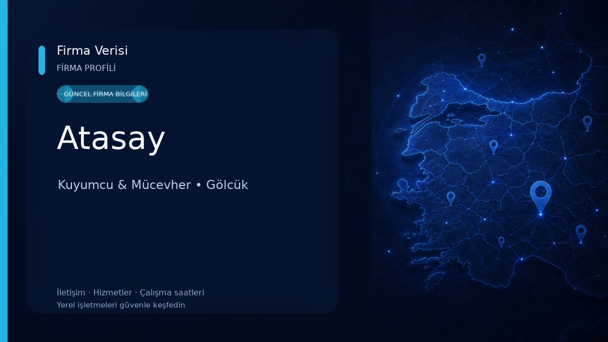 Atasay Kuyumcu & Mücevher