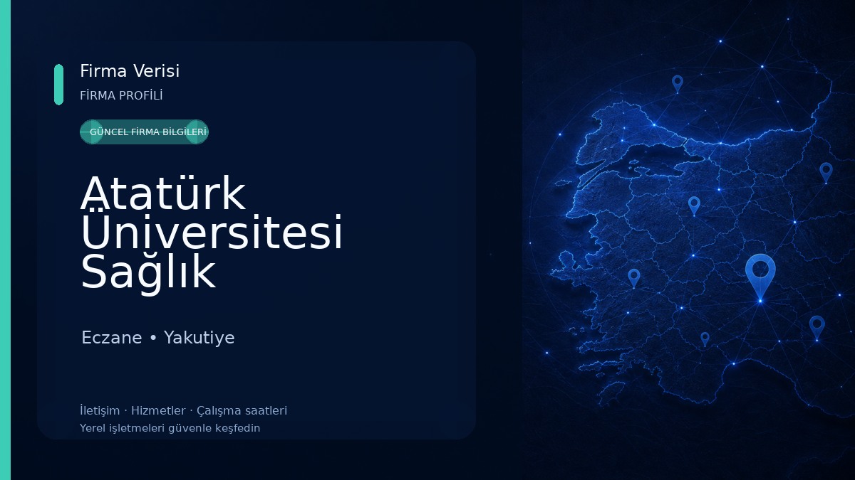 Atatürk Üniversitesi Sağlık Hizmetleri Meslek Yüksekokulu