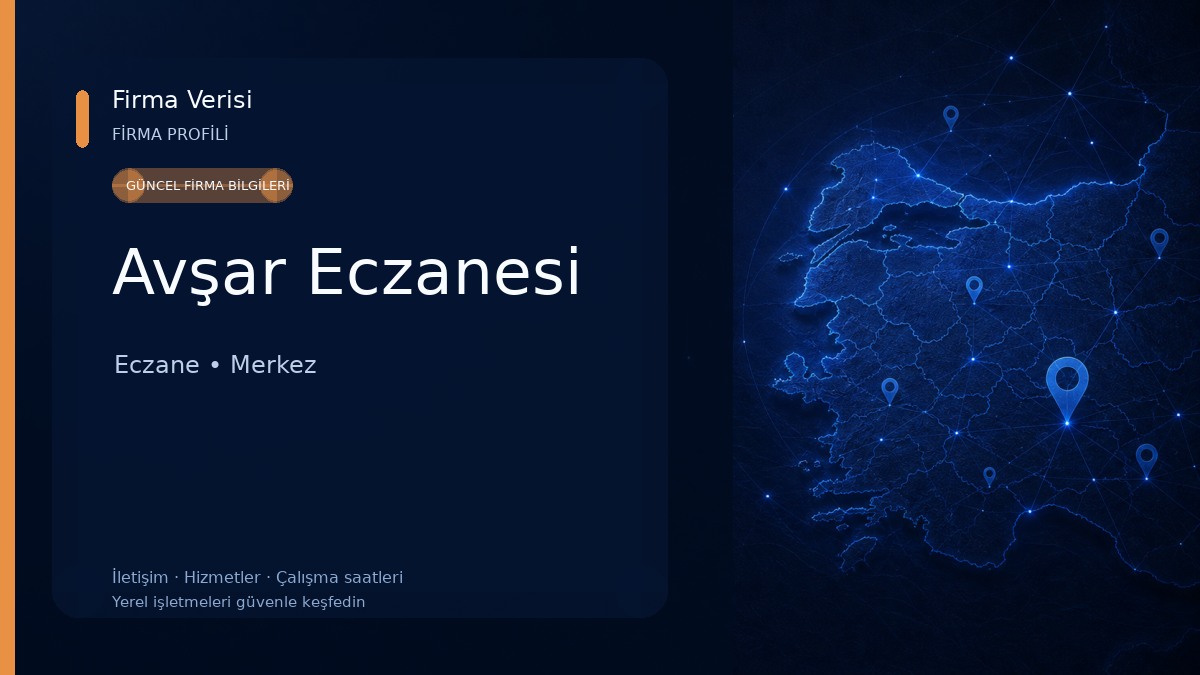 Avşar Eczanesi