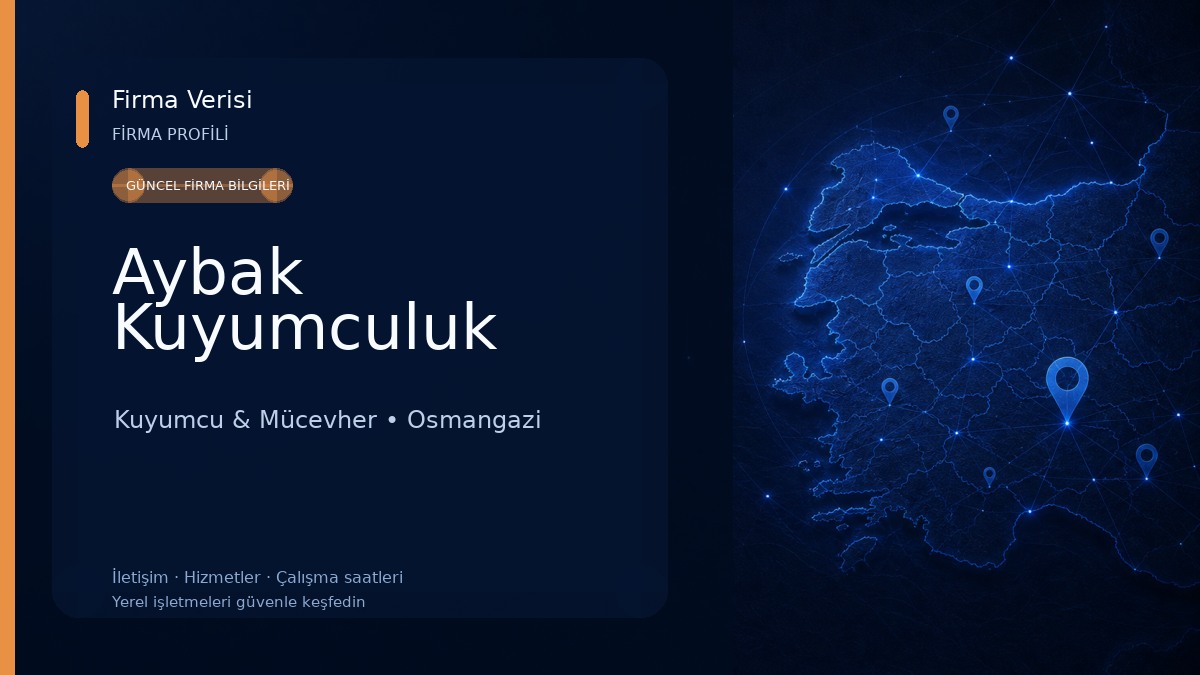 Aybak Kuyumculuk Kuyumcu & Mücevher