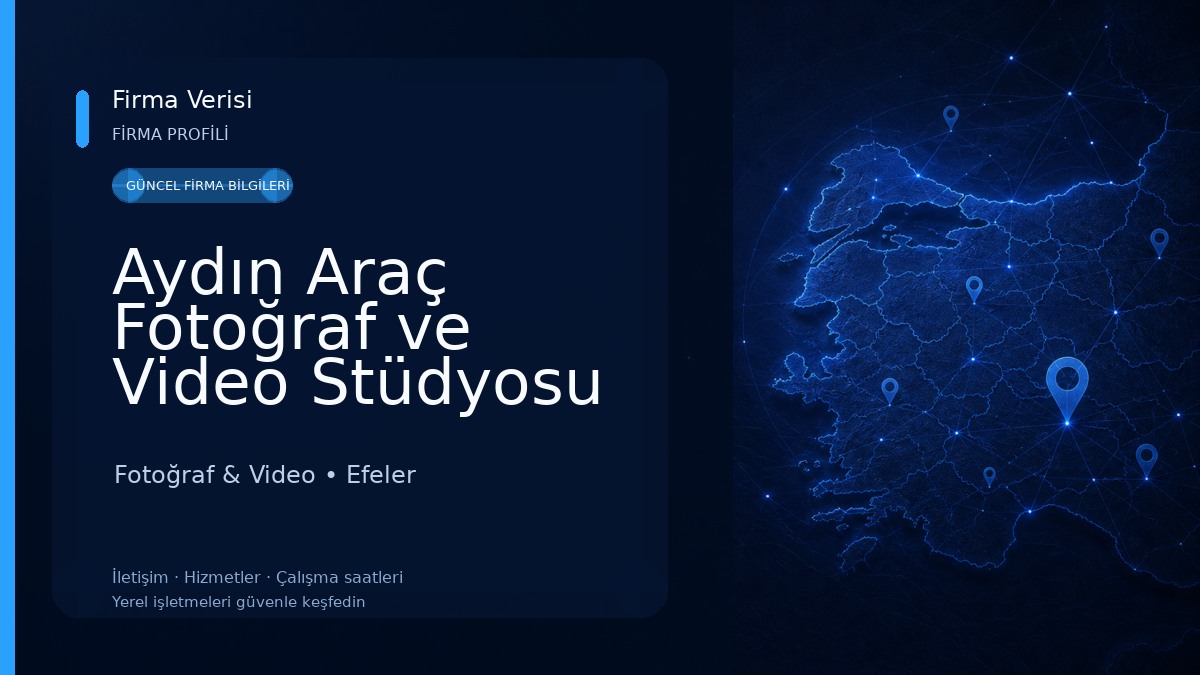 Aydın Araç Fotoğraf ve Video Stüdyosu Fotoğraf & Video
