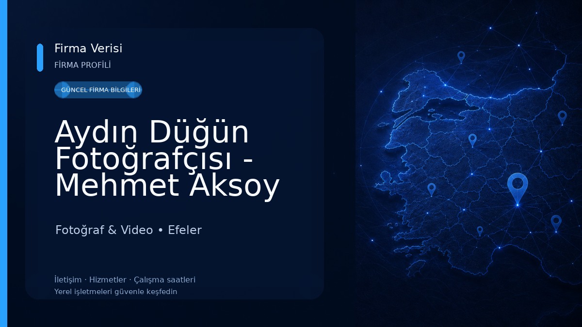 Aydın Düğün Fotoğrafçısı - Mehmet Aksoy Fotoğraf & Video