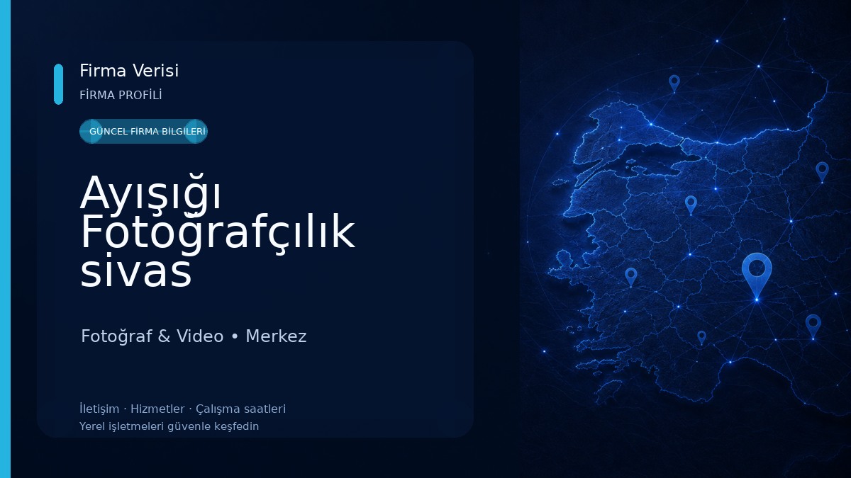 Ayışığı Fotoğrafçılık sivas Fotoğraf & Video