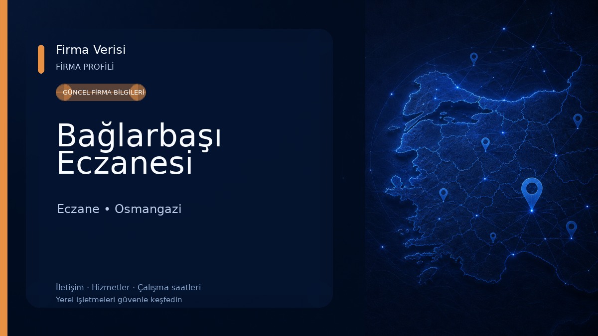 Bağlarbaşı Eczanesi Eczane