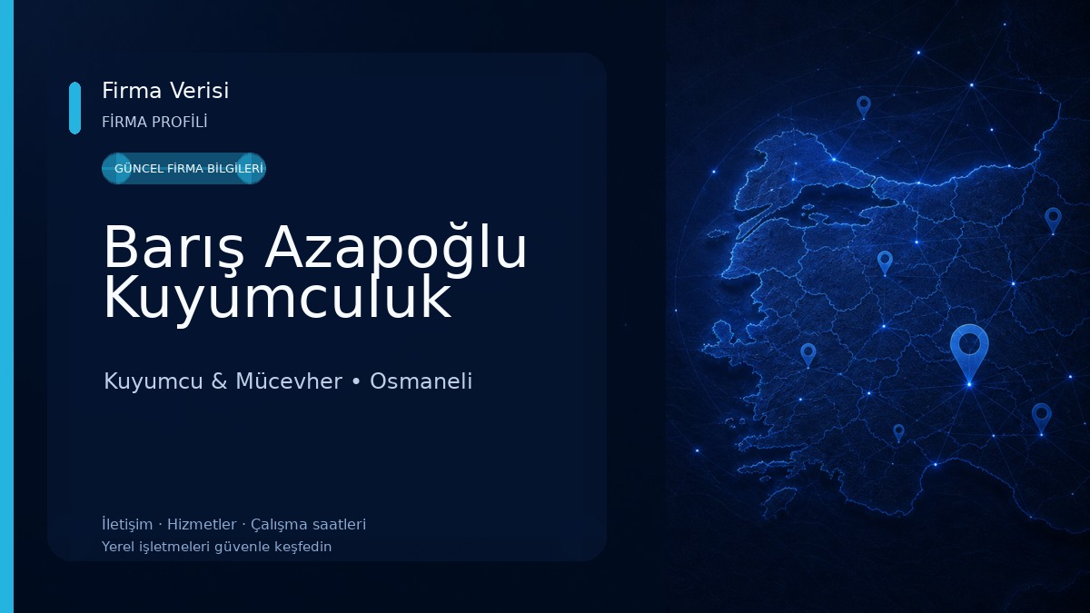 Barış Azapoğlu Kuyumculuk Kuyumcu & Mücevher