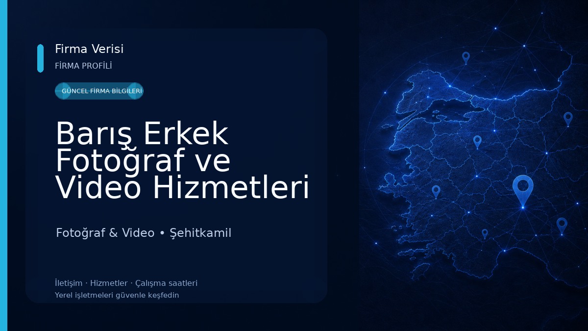 Barış Erkek Fotoğraf ve Video Hizmetleri Fotoğraf & Video