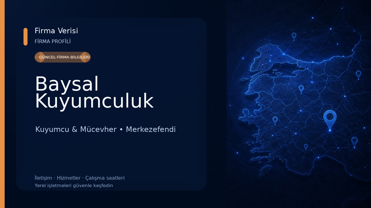 Baysal Kuyumculuk Kuyumcu & Mücevher
