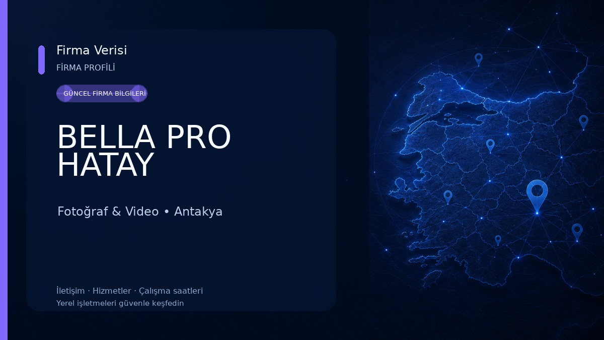 BELLA PRO HATAY Fotoğraf & Video