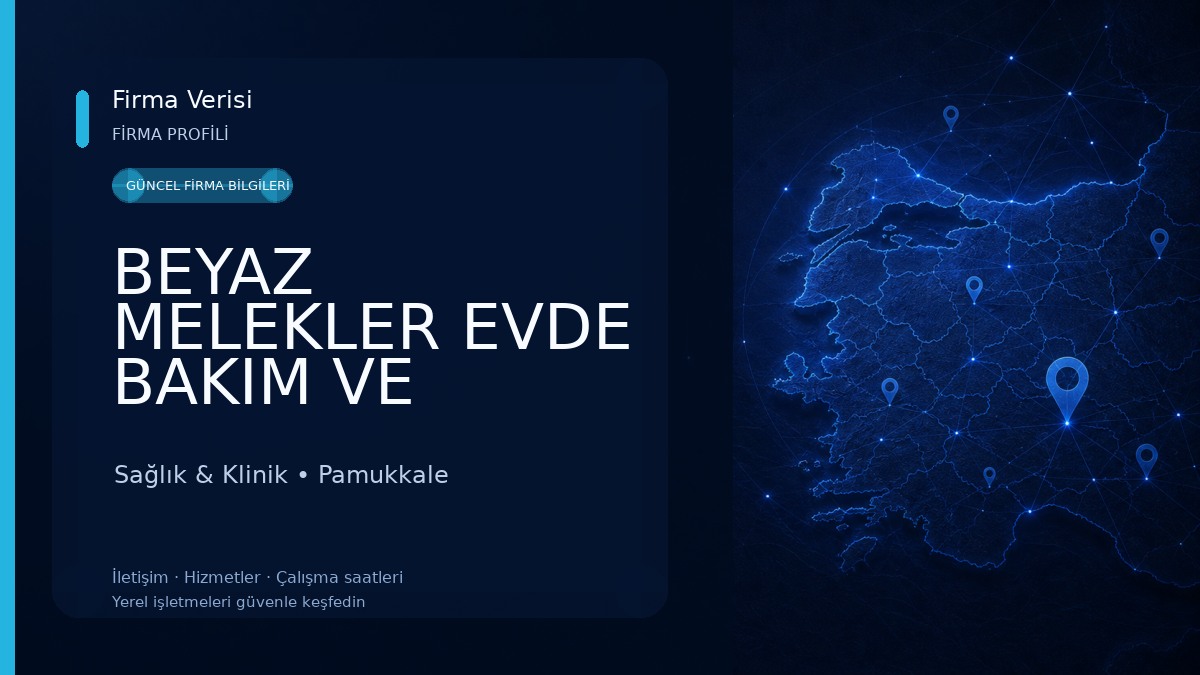 BEYAZ MELEKLER EVDE BAKIM VE SAĞLIK HİZMETLERİ MERKEZİ DENİZLİ ŞUBESİ Sağlık & Klinik