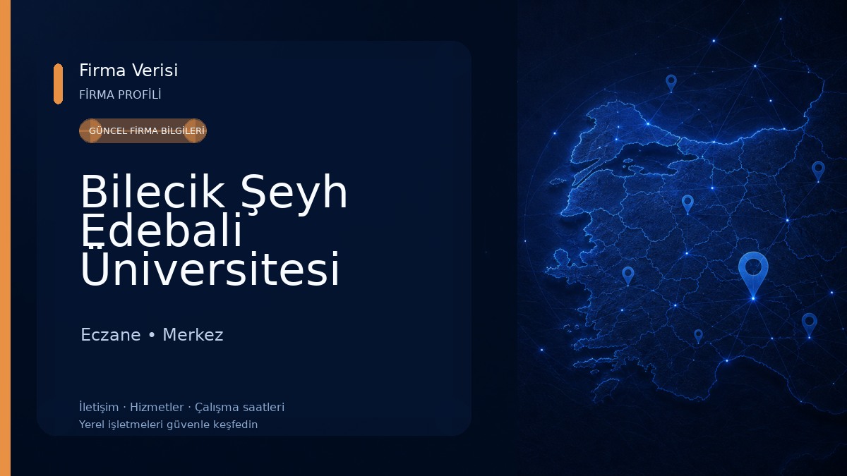 Bilecik Şeyh Edebali Üniversitesi