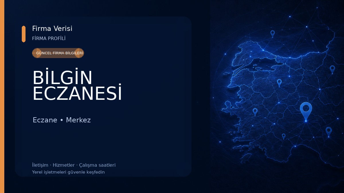 BİLGİN ECZANESİ Eczane