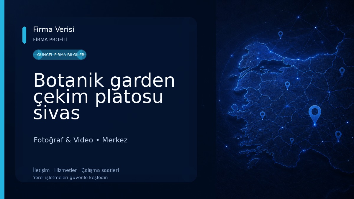 Botanik garden çekim platosu sivas Fotoğraf & Video