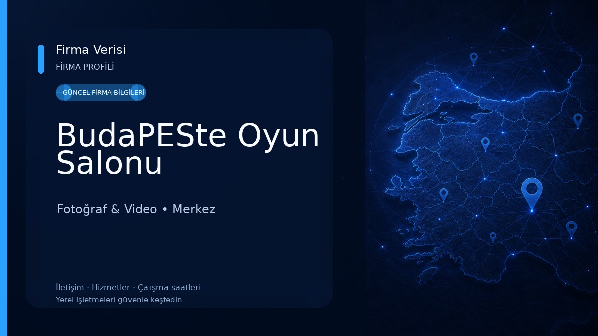 BudaPESte Oyun Salonu 
