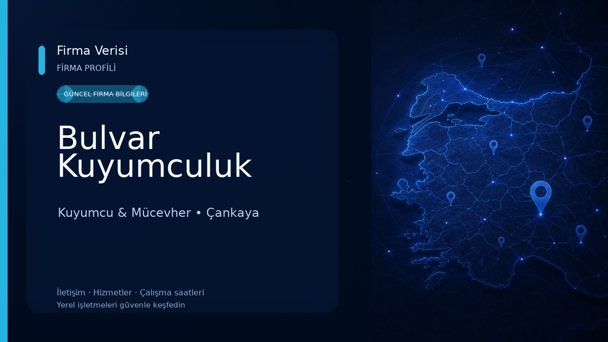 Bulvar Kuyumculuk Kuyumcu & Mücevher