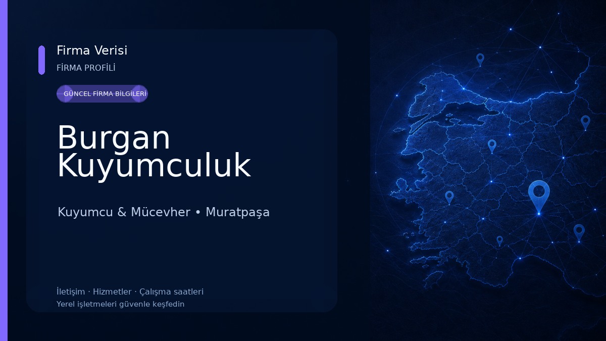 Burgan Kuyumculuk Kuyumcu & Mücevher
