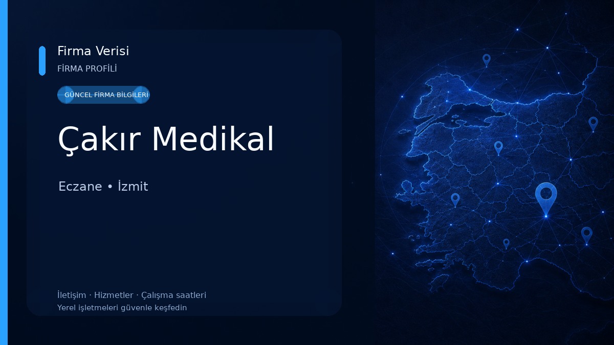 Çakır Medikal Eczane
