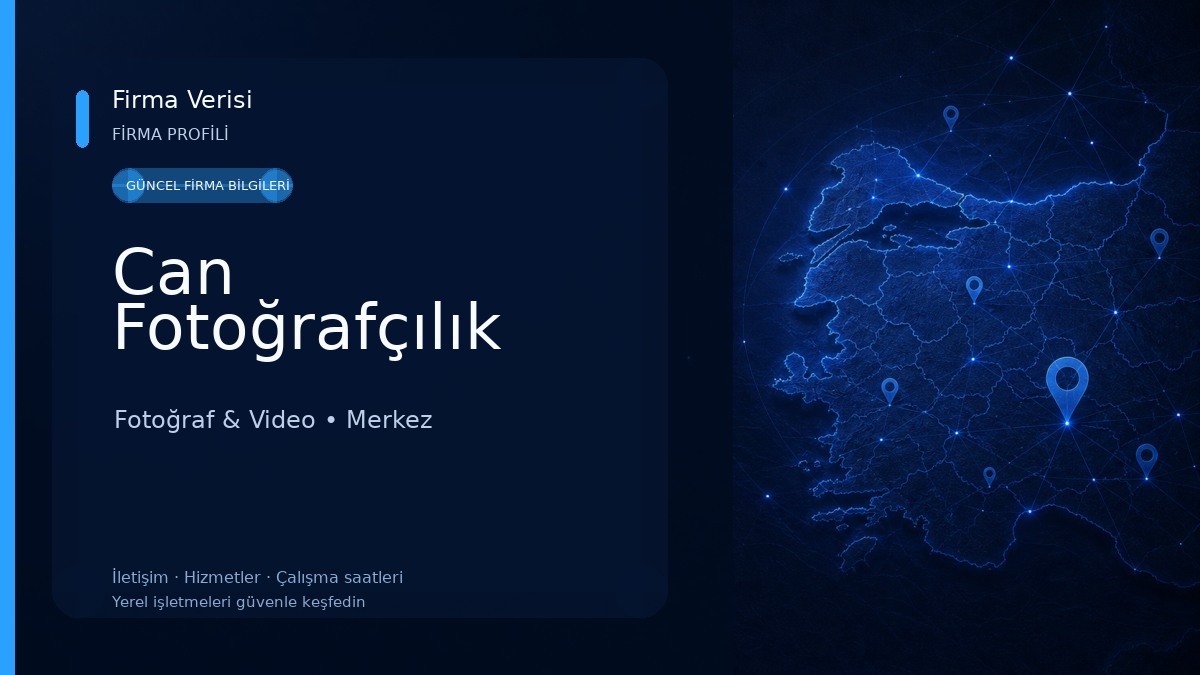 Can Fotoğrafçılık Fotoğraf & Video