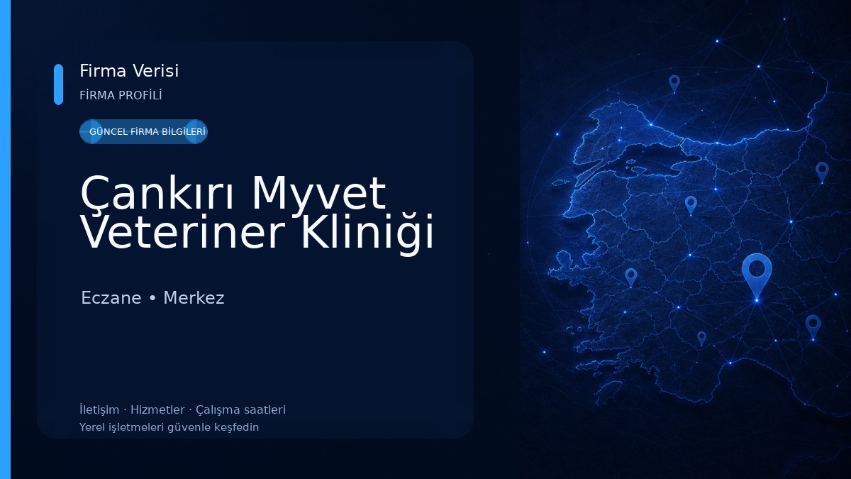 Çankırı Myvet Veteriner Kliniği