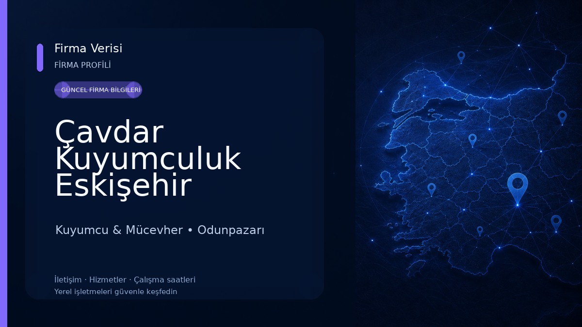 Çavdar Kuyumculuk Eskişehir Kuyumcu & Mücevher